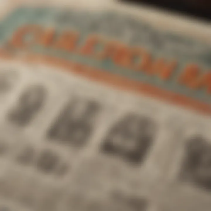 A historical timeline showcasing the evolution of the California Lottery