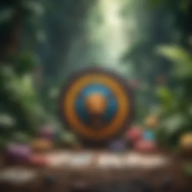 Colorful Gameplay Graphics Colorful symbols and graphics of Jungle Wild gameplay