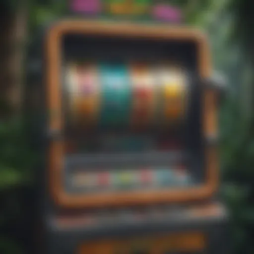 Vibrant slot machine display of Jungle Wild game