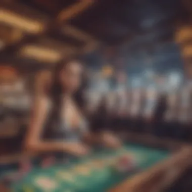 Exciting Gaming Options at The Cromwell Gaming floor at The Cromwell featuring various table games and slot machines