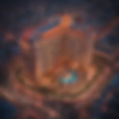 Aerial Splendor of Wynn Hotel Macau Aerial view of the Wynn Hotel Macau showcasing its stunning architecture