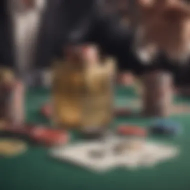 Elegant Betting Strategies Elegant betting strategies depicted with chips and cards