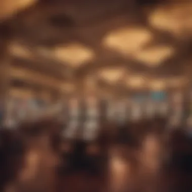 Luxurious Casino Ambiance Luxurious casino ambiance featuring slot machines