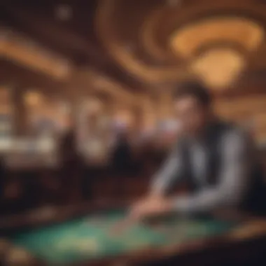 Responsible Gaming Practices in Casinos A responsible gaming sign in a casino promoting safe gambling practices