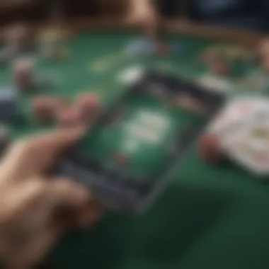 An overview of popular real money poker apps displayed on various devices